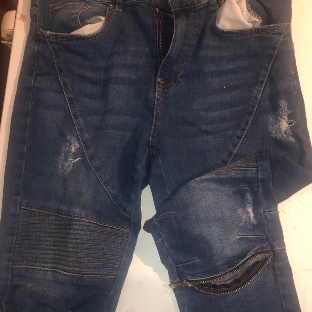 Zara Biker Jeans